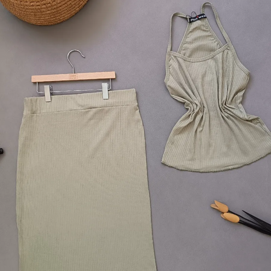 تاپ و دامن کبریتی