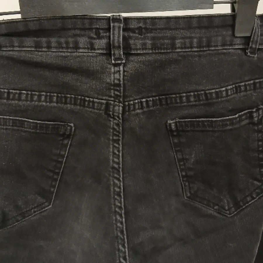 شلوار جین زغالی بوت کات