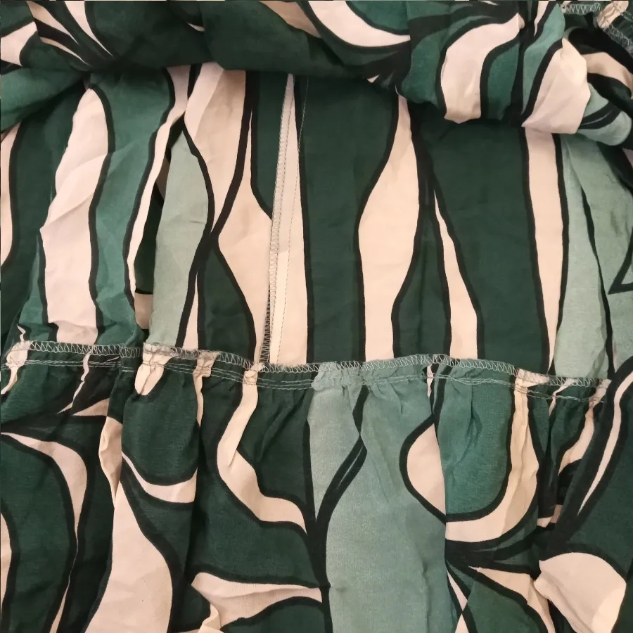 پیراهن بلند سبز