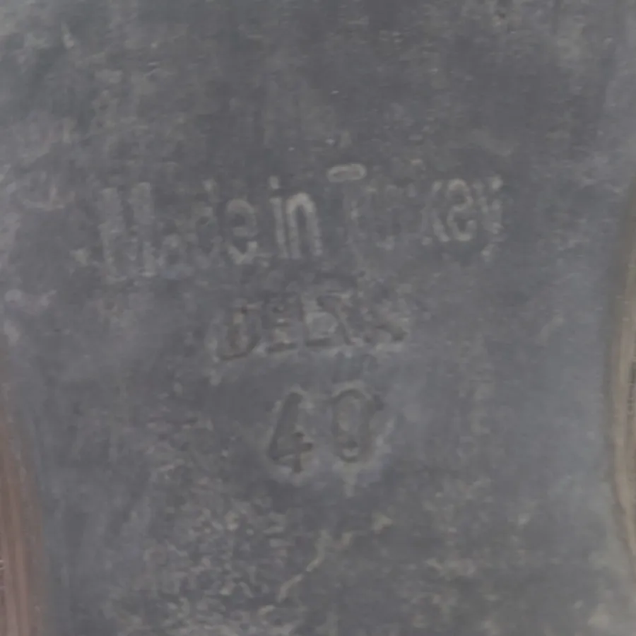 نیم بوت چرم ترک اصل