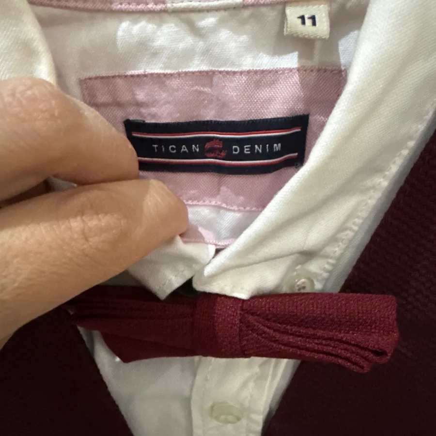 ست پیراهن جلیقه و‌پاپیون