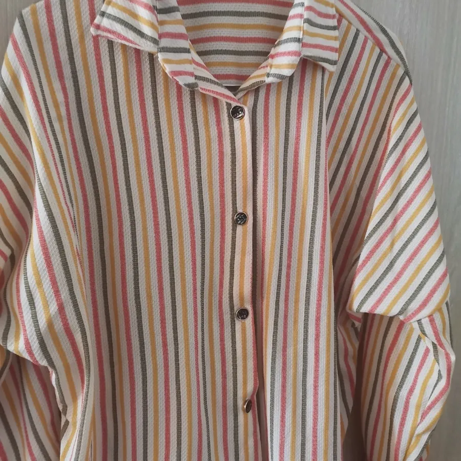 مانتو شومیز رنگی رنگی