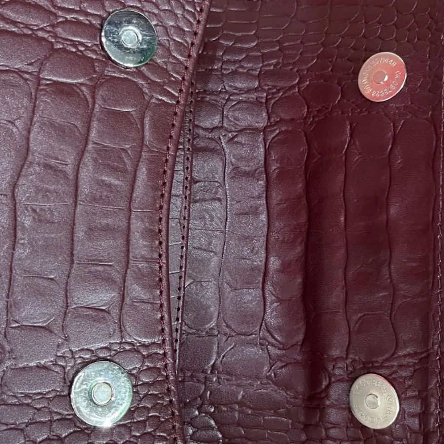 کیف چرم مشهد زرشکی