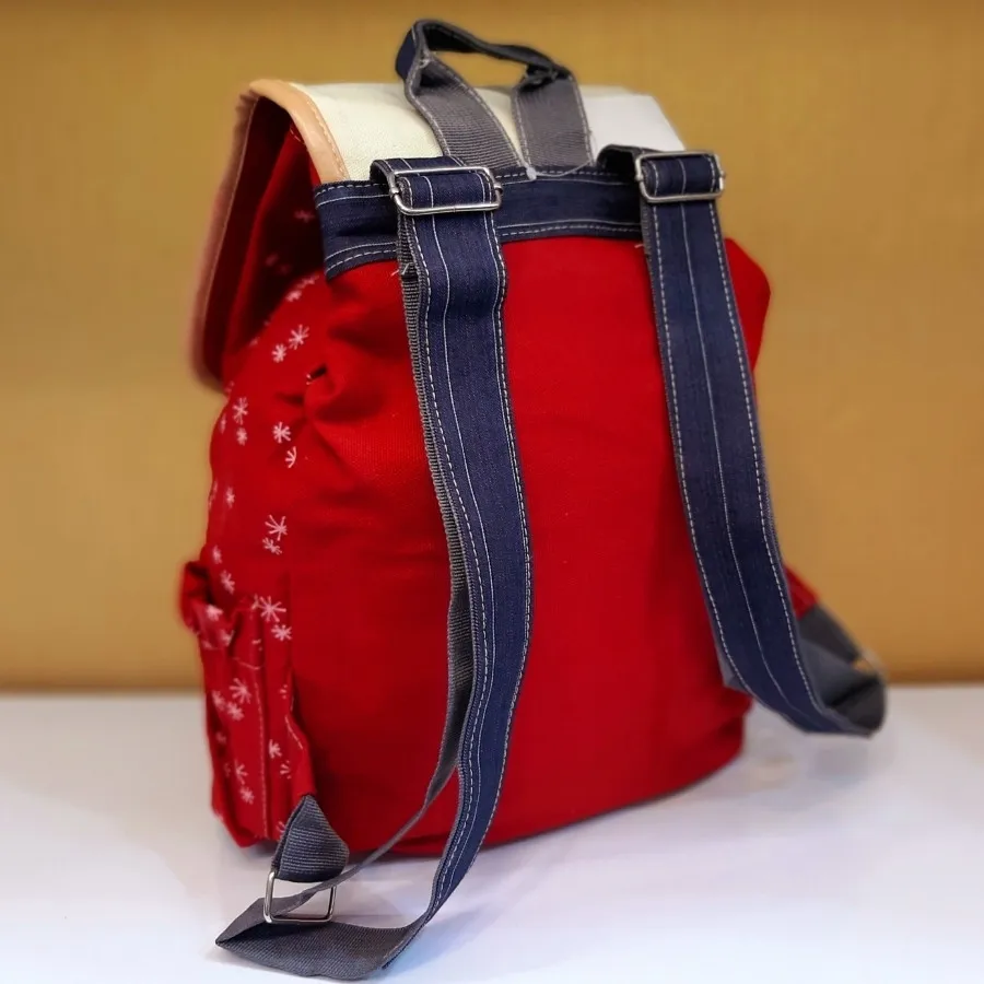 کوله پشتی جغدی قرمز