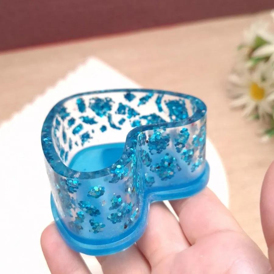 جاجواهری رزینی قلبی دردار