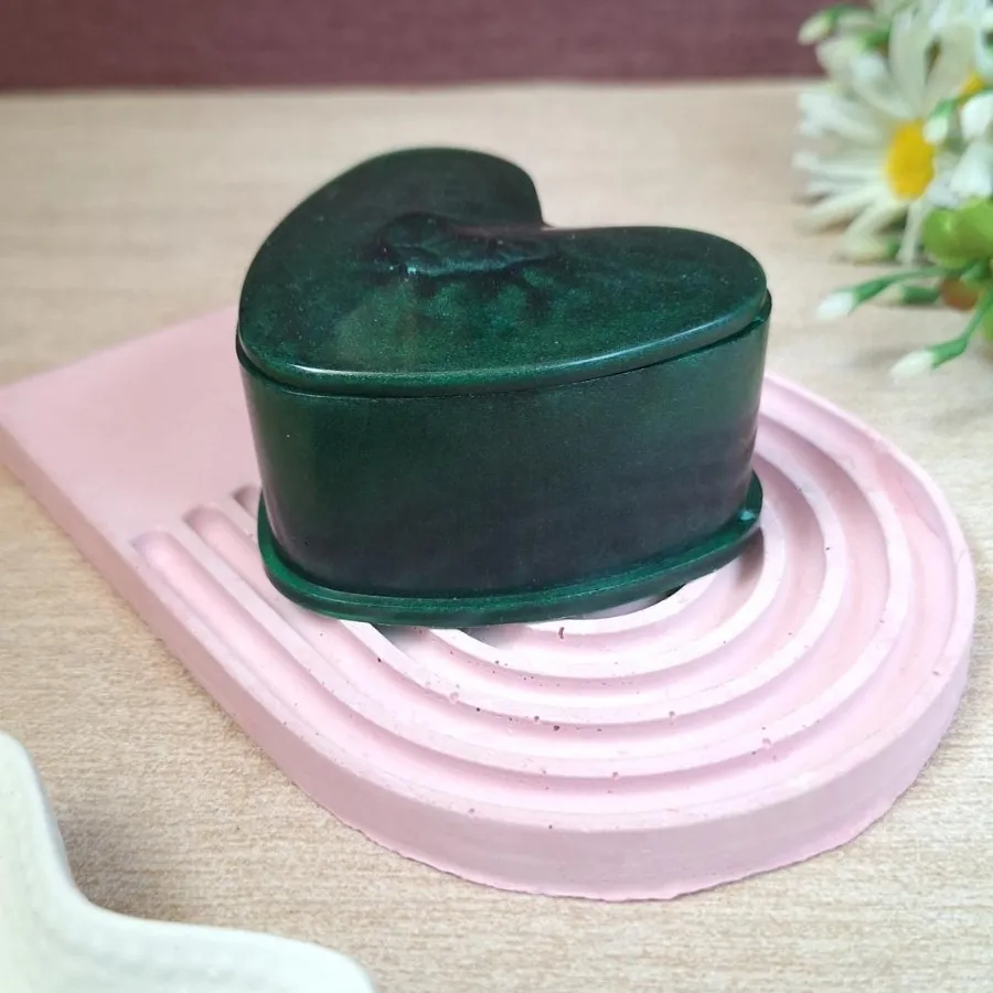 جاجواهری رزینی قلبی دردار