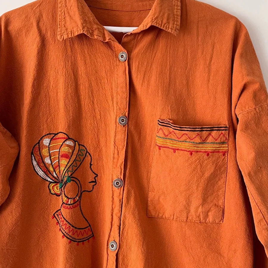 مانتو نارنجی