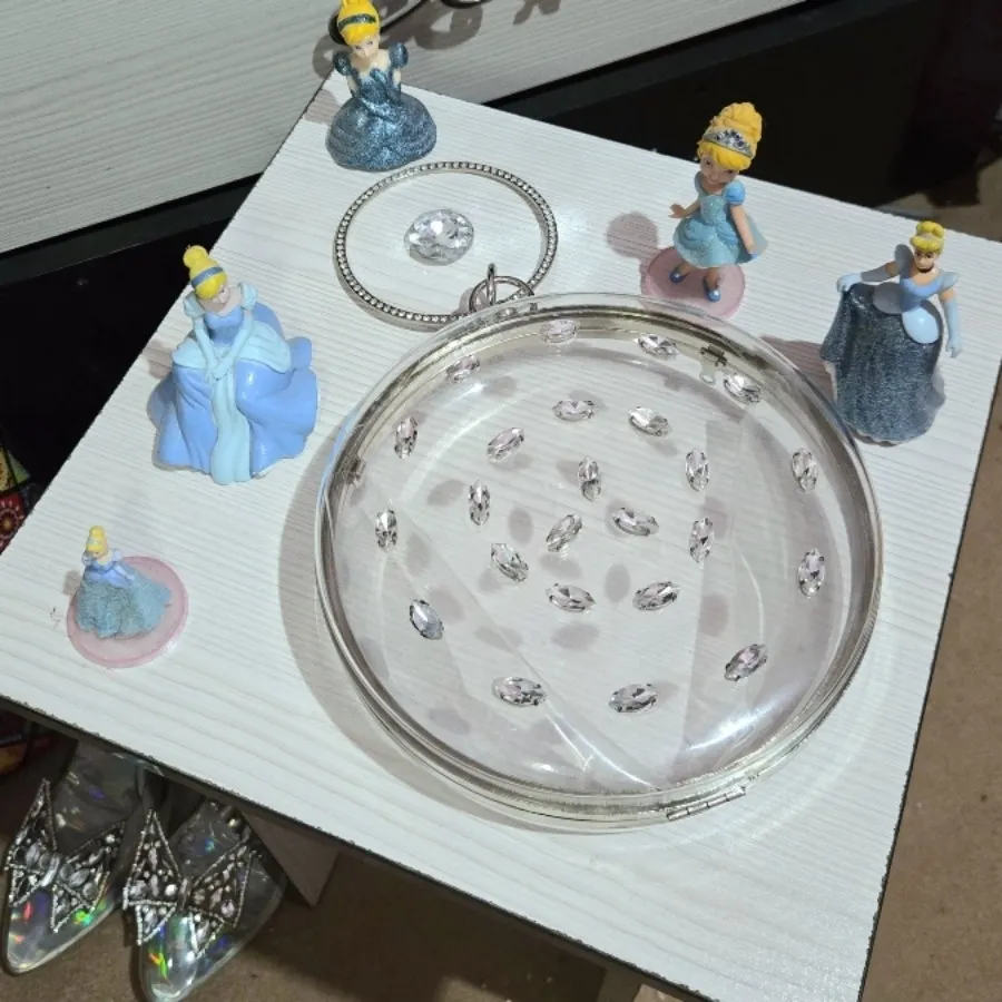 ست کیف وکفش مجلسی سیندرلا