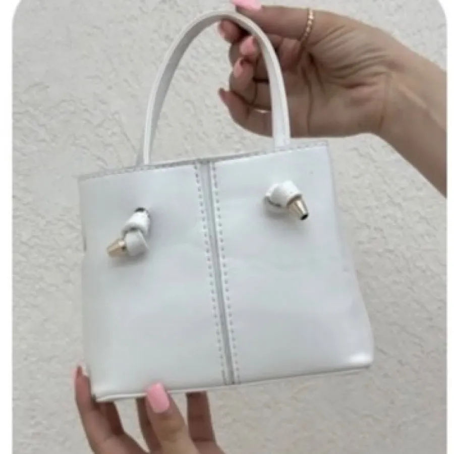 کیف سفید طرح زارا