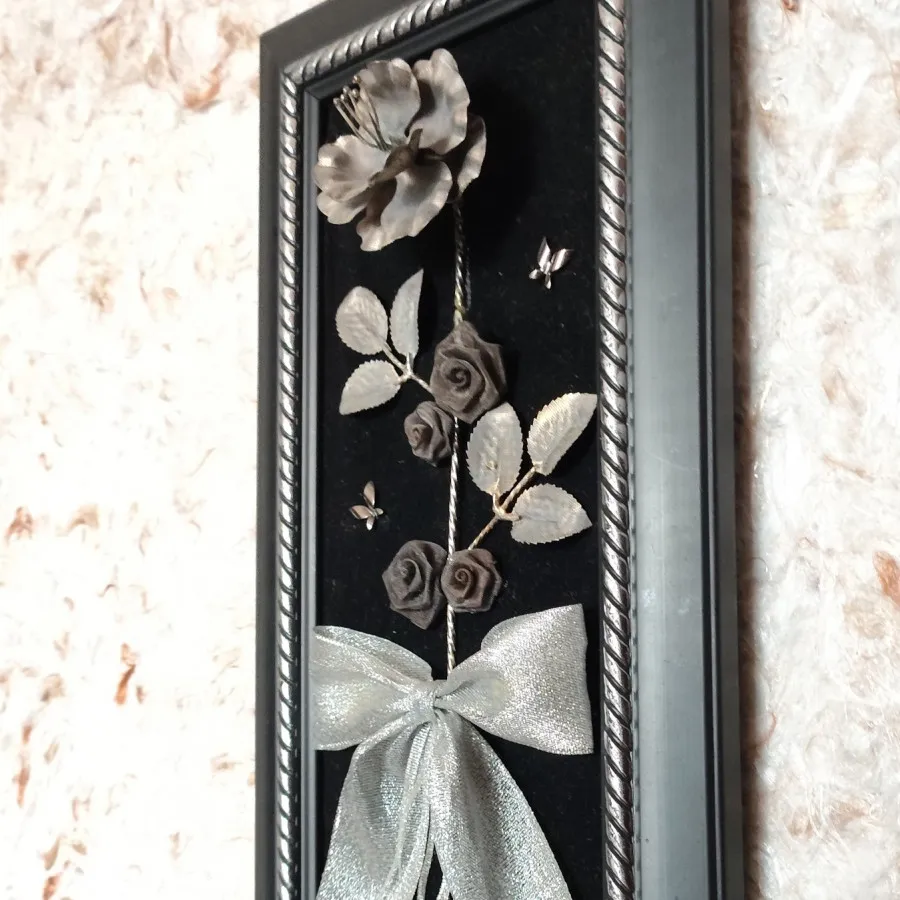 تابلو گل فلزی