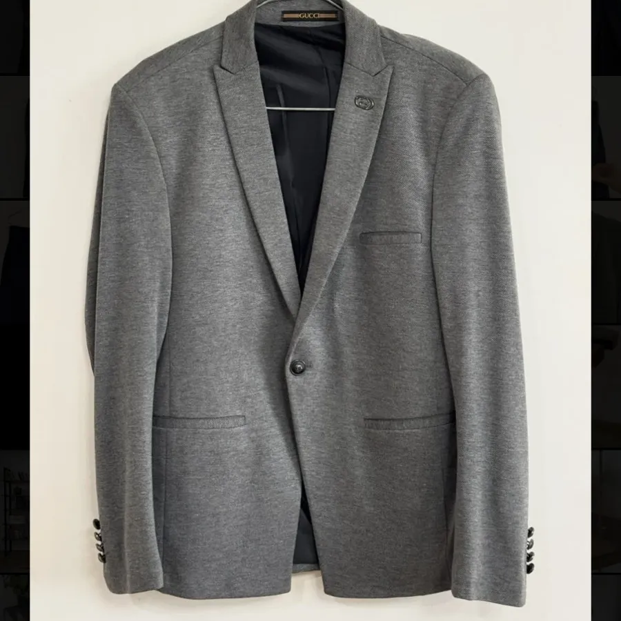 کت تک گوچی مردانه طوسی