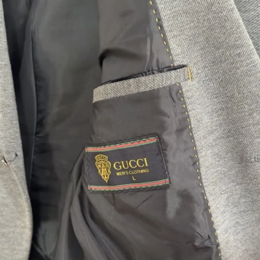 کت تک گوچی مردانه طوسی