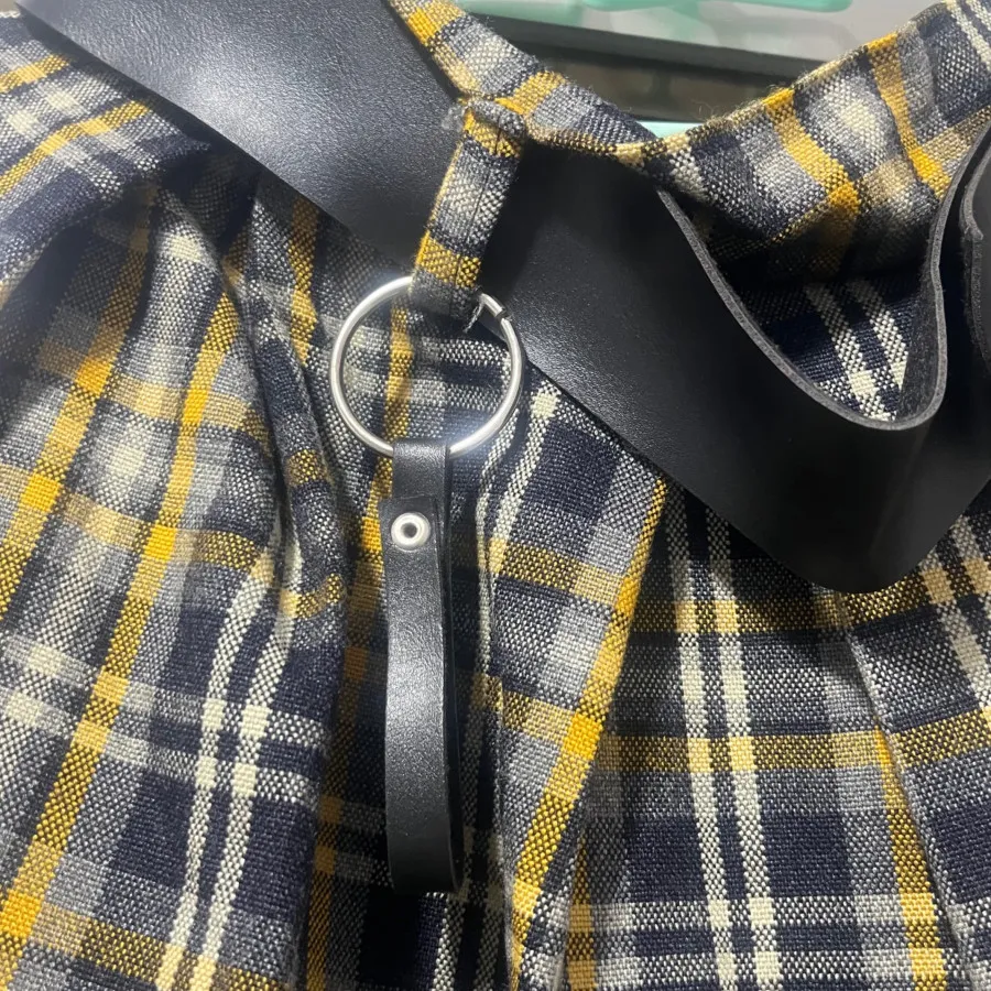 دامن چهارخونه شیک