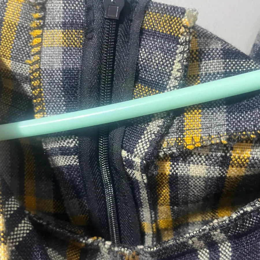 دامن چهارخونه شیک