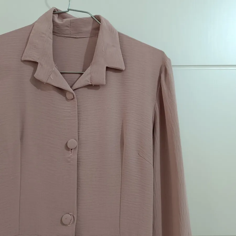 مانتو پیراهنی صورتی