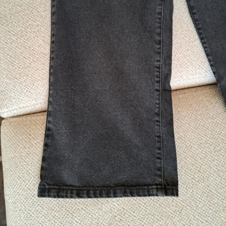 شلوار بگ کوتاه ذغالی