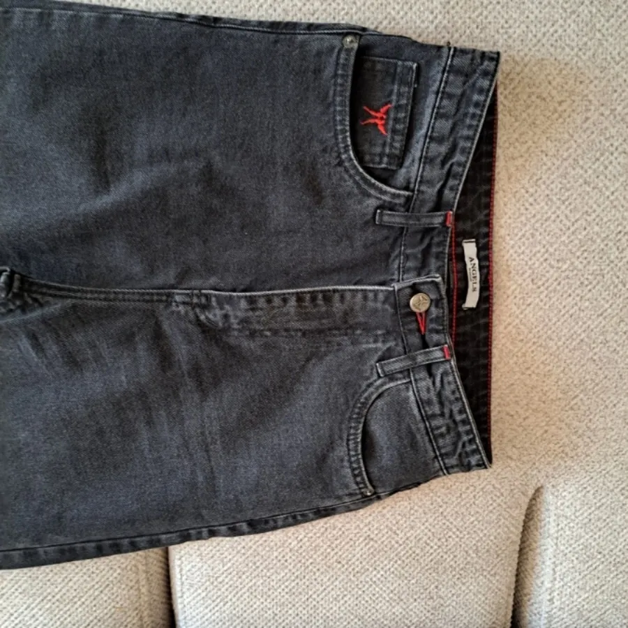 شلوار بگ کوتاه ذغالی