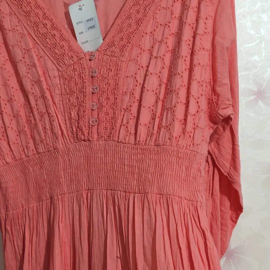 پیراهن نخی خانه دوری