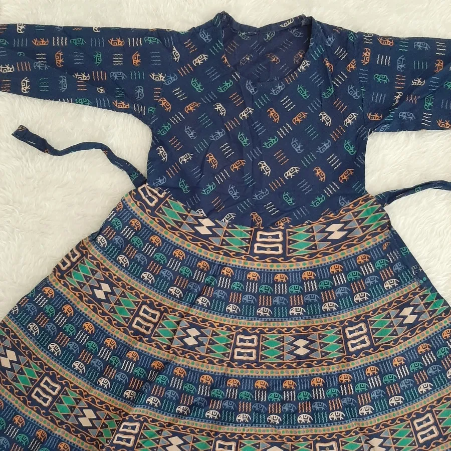 پیراهن دامن کلوش