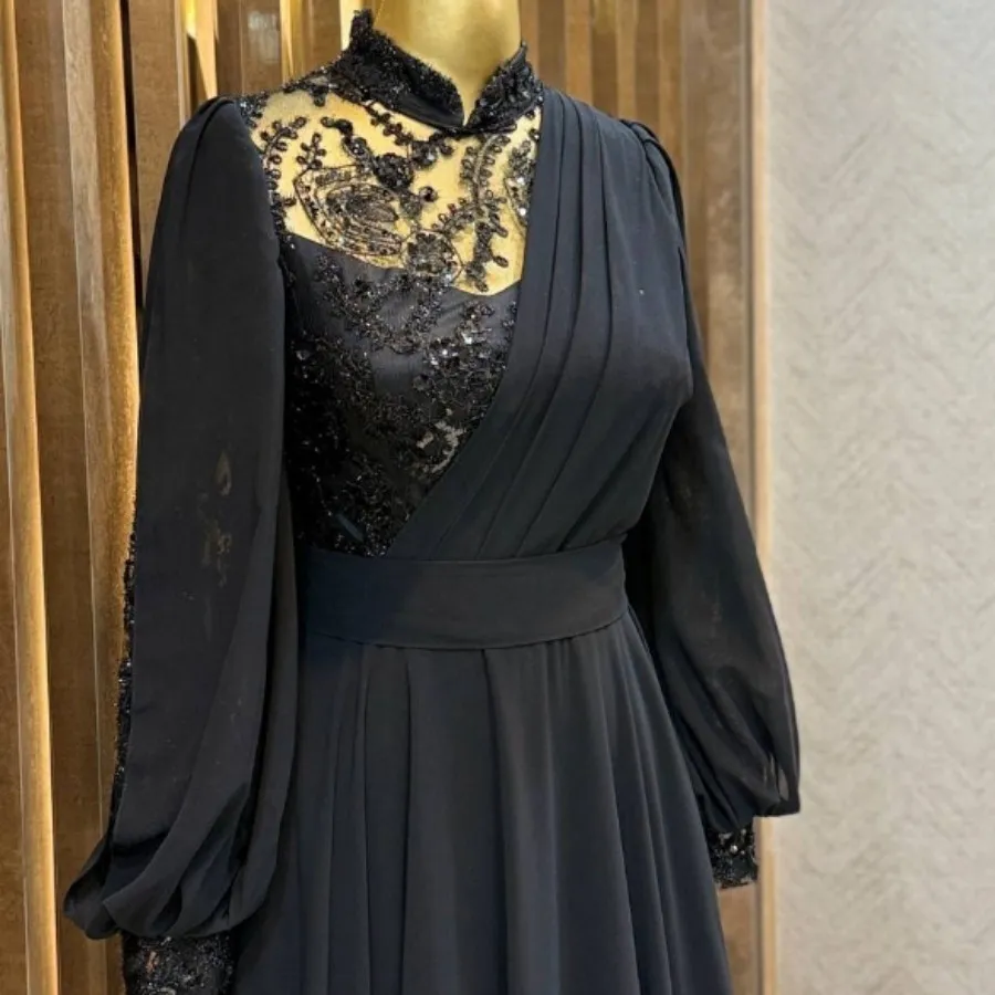 پیراهن مجلسی مشکی