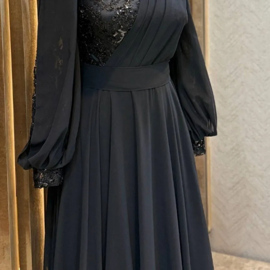 پیراهن مجلسی مشکی