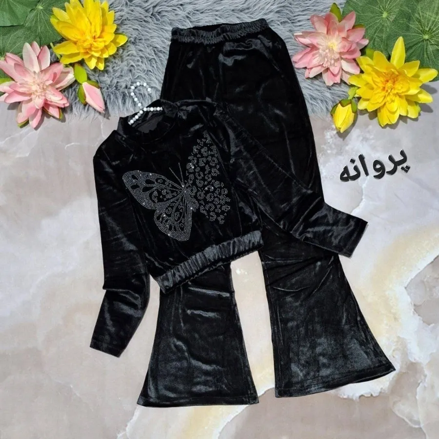 ست کراپ‌ و شلوار