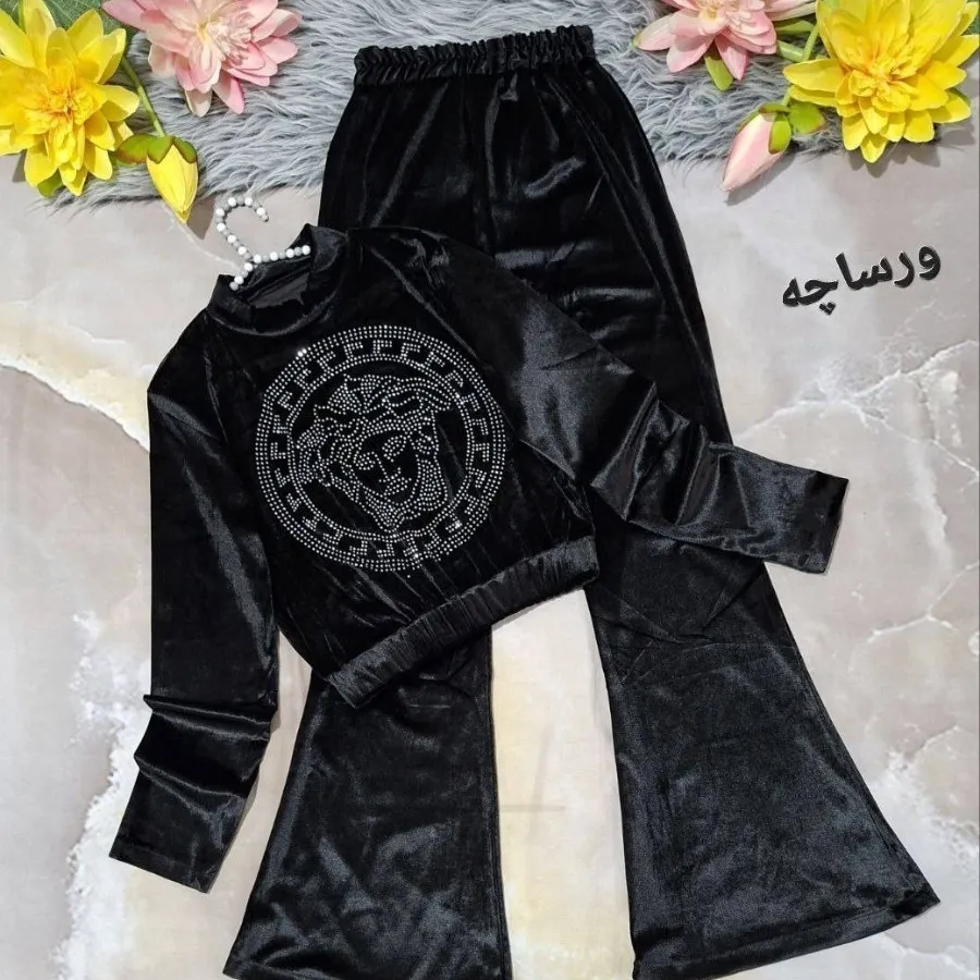 ست کراپ‌ و شلوار