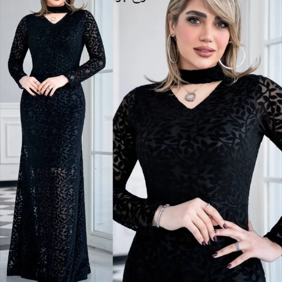 پیراهن مشکی مجلسی