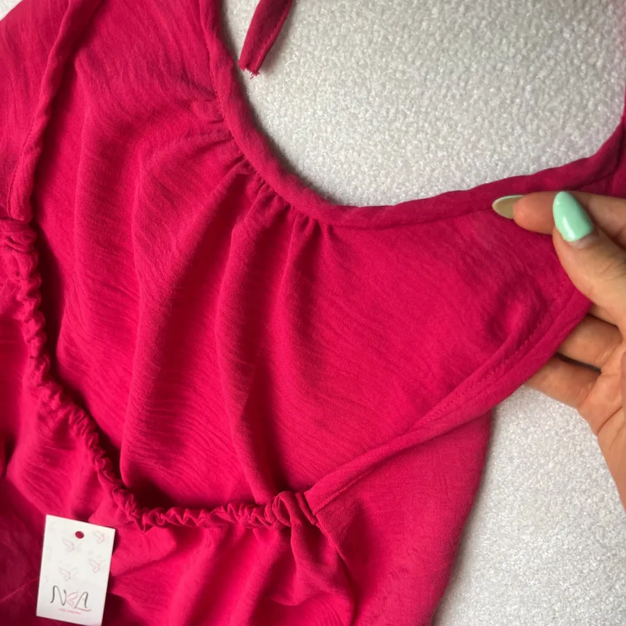 پیراهن پشت گردنی