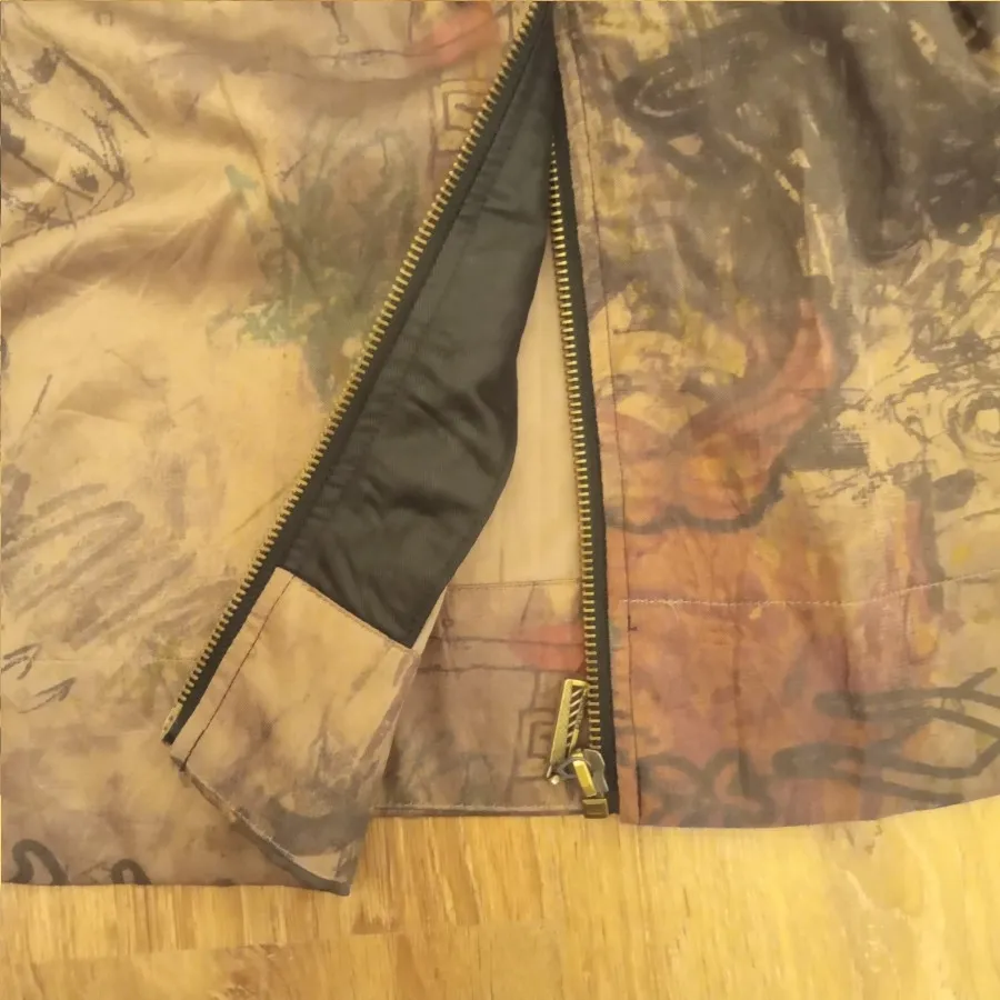 مانتو زیپ دار