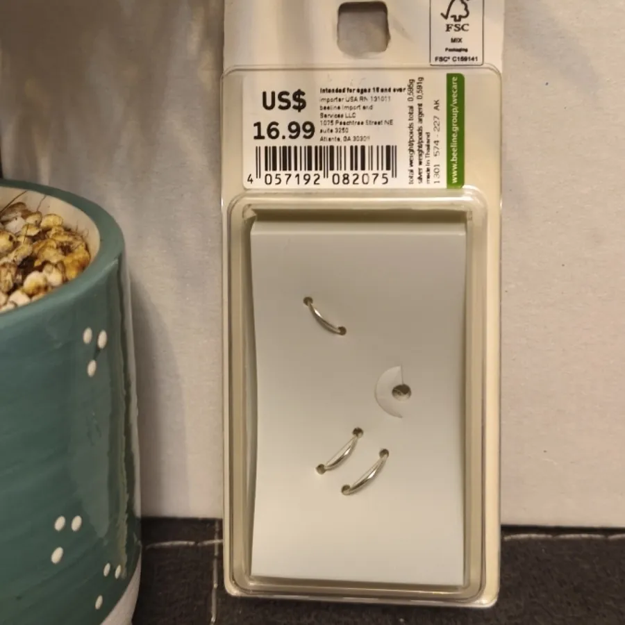 حلقه بینی نقره