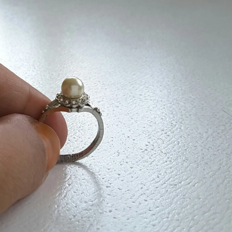 انگشتر و آویز مروارید