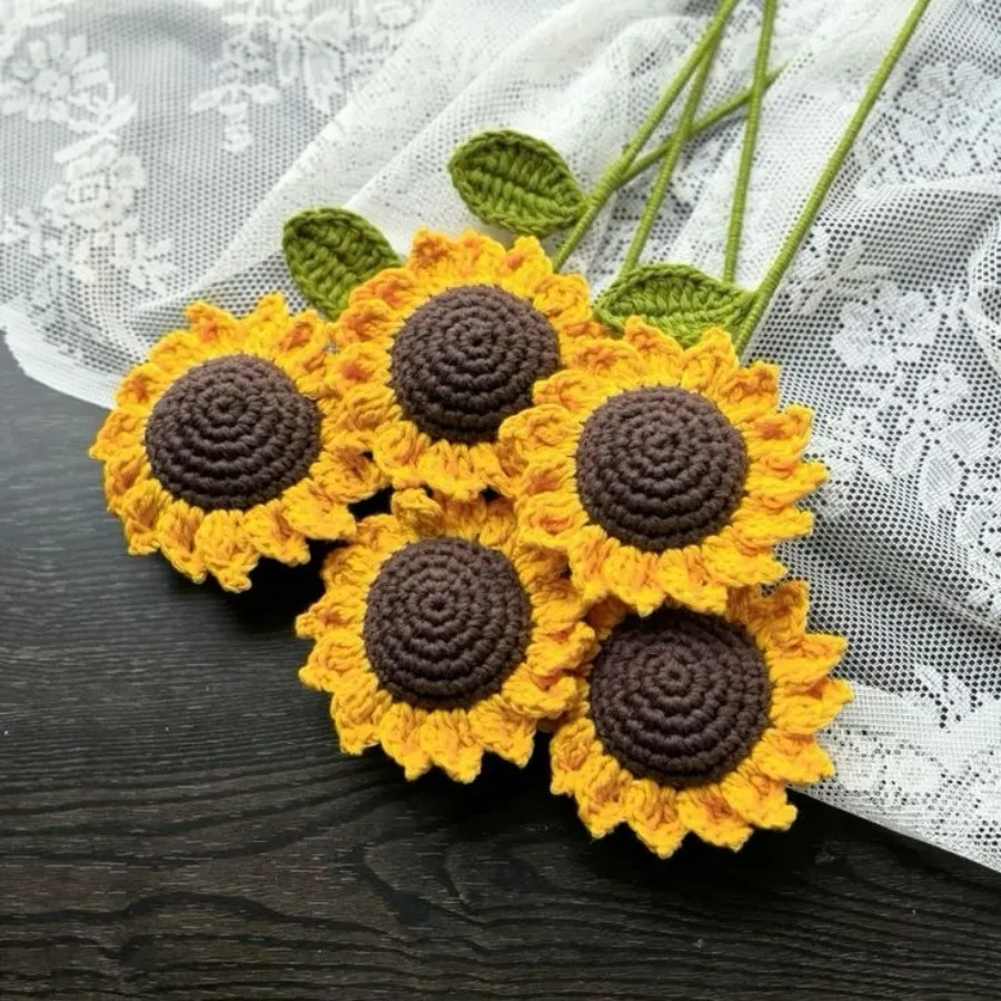 گل های بافتنی جاودان