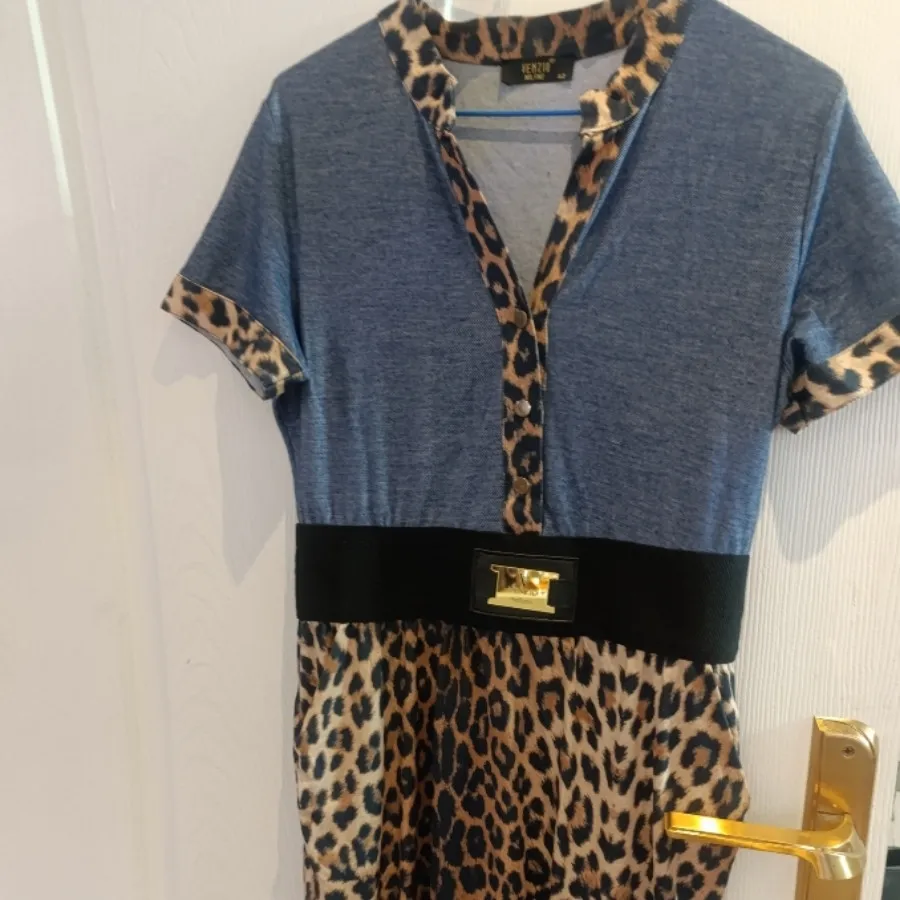 پیراهن پلنگی فری سایز