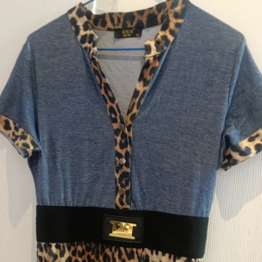 پیراهن پلنگی فری سایز