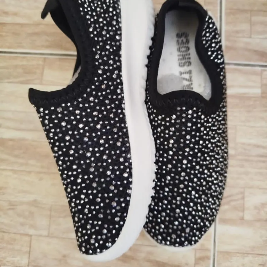 کفش جورابی نگین دار