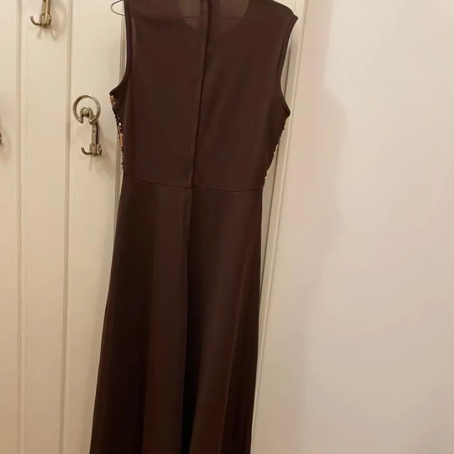 پیراهن قهوه ای ایتالیایی