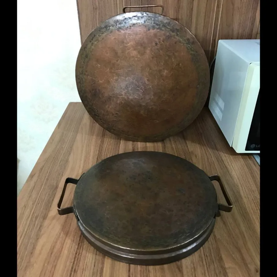 دیگ مسی قلفت مسی قدیمی