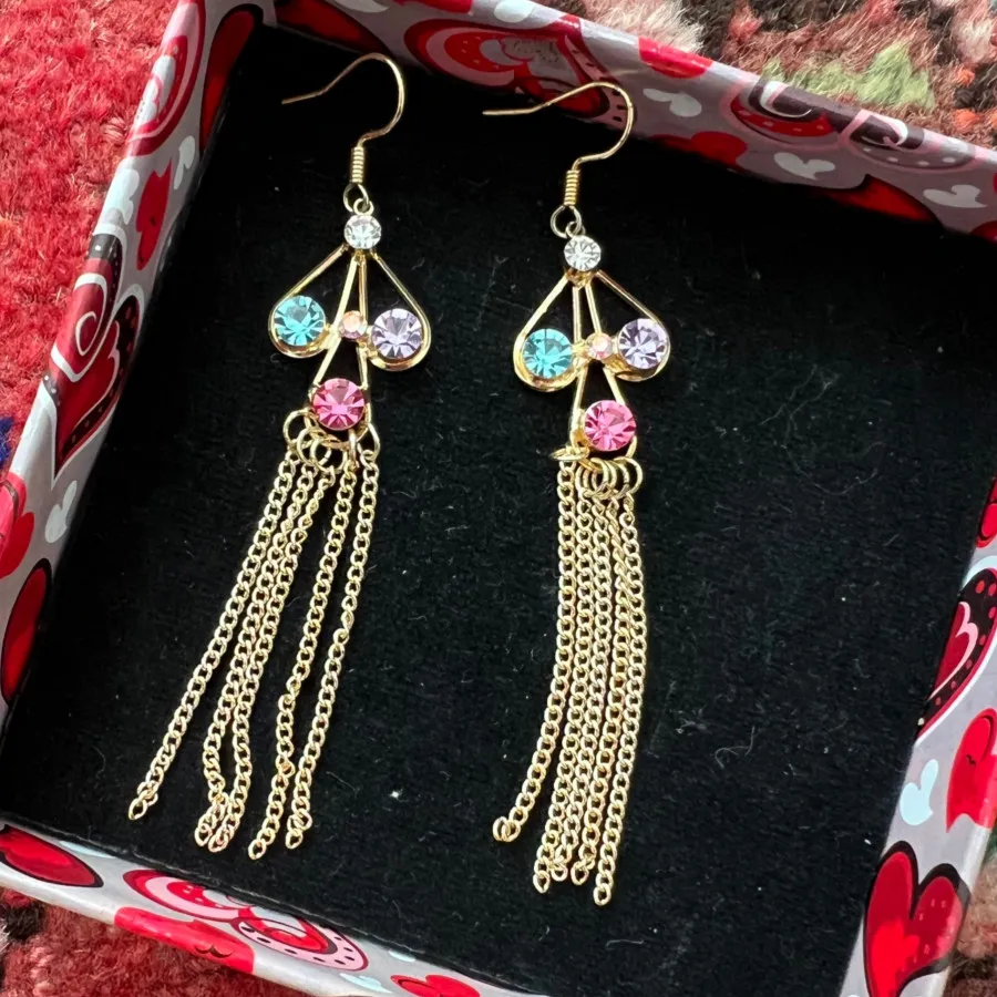 گوشواره لبنانی رنگ ثابت