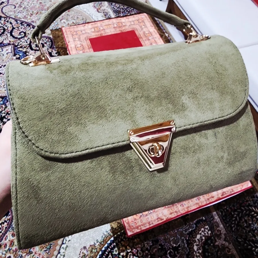 کیف جیر سبز