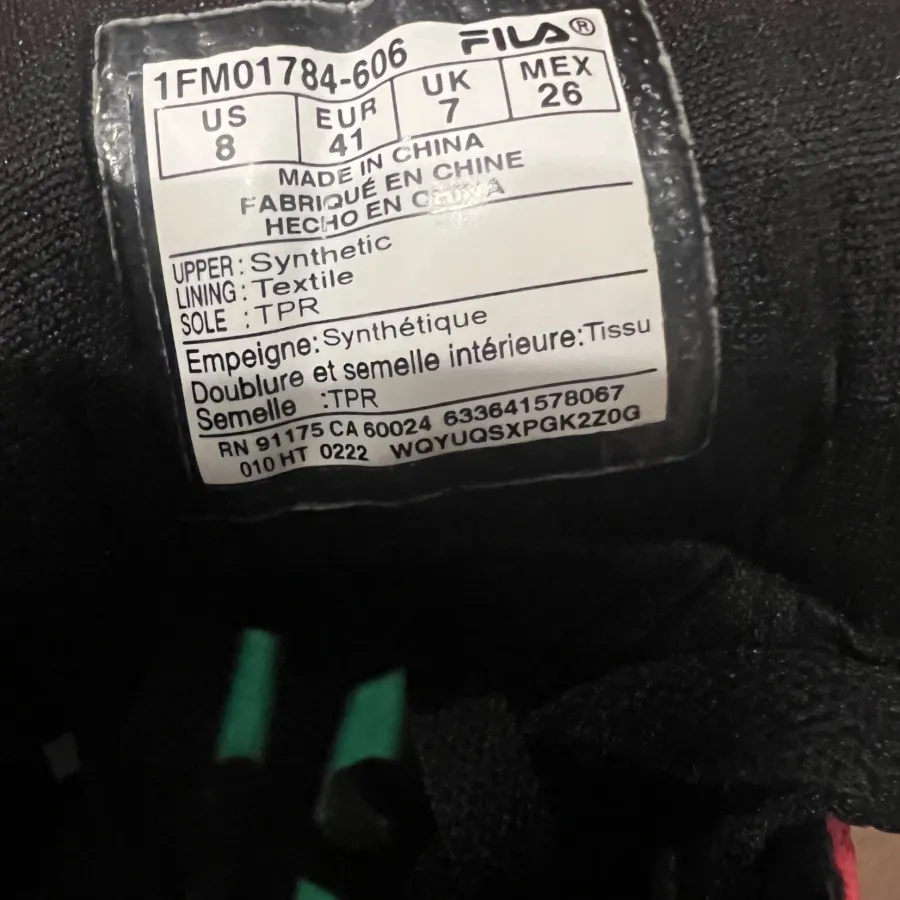 نیم بوت fila  اصل ❤️