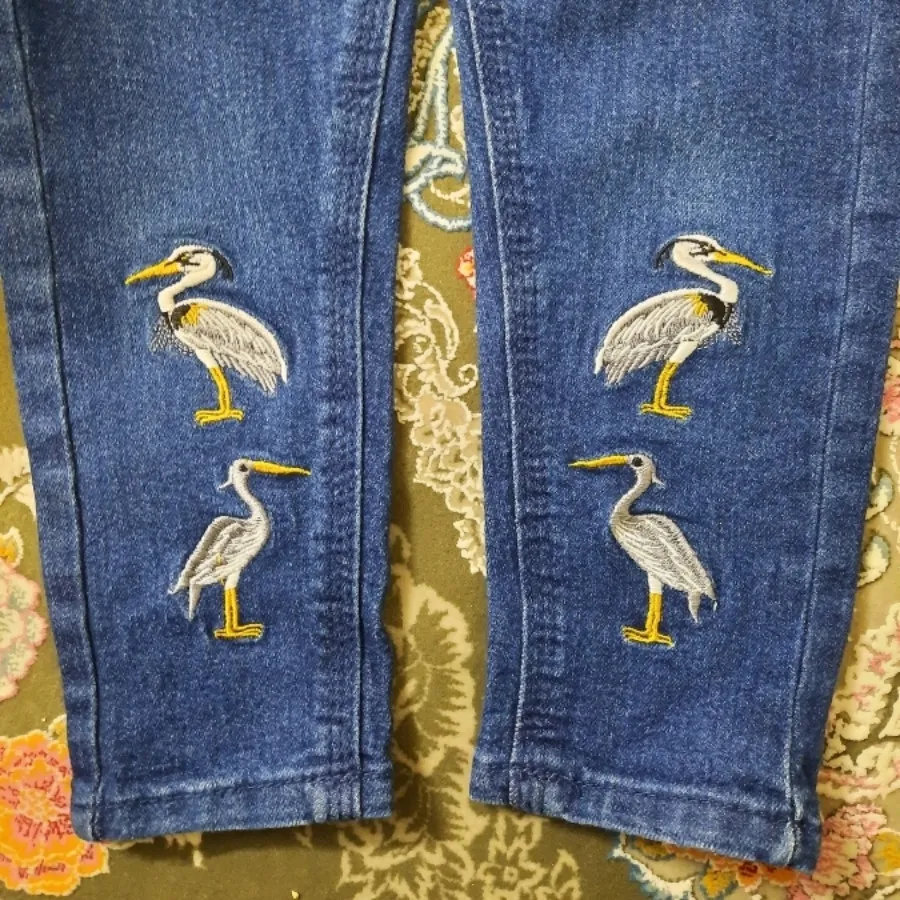 شلوار لی دخترانه