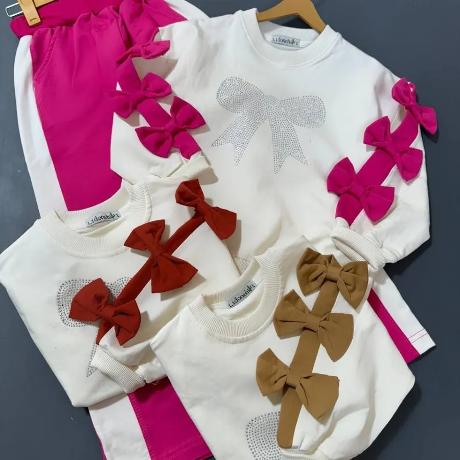 بلوز شلوار پاپیون بگ