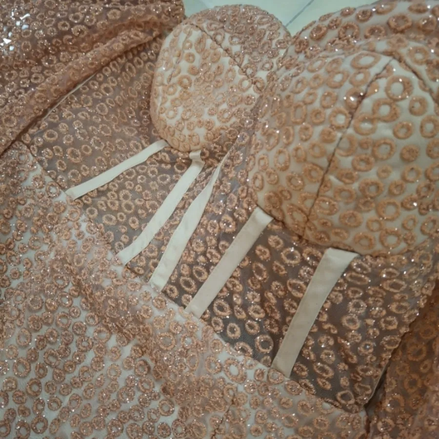 پیراهن عروسکی آستین پفی