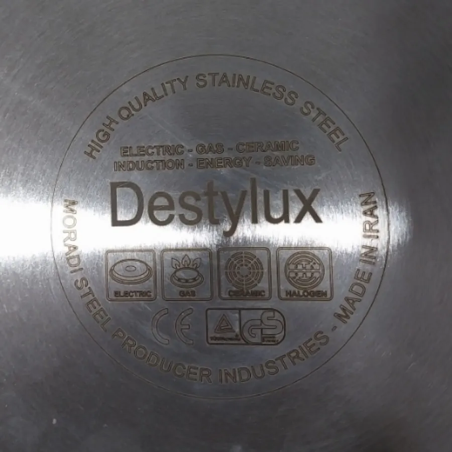 تابه استیل دستی لوکس