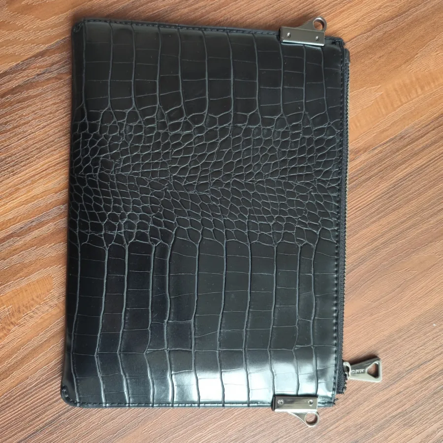 کیف چرم منگو مشکی