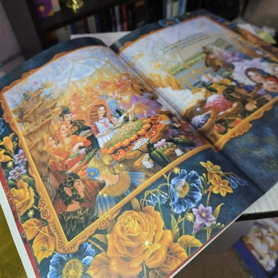 کتاب گلاسه رنگی پریان