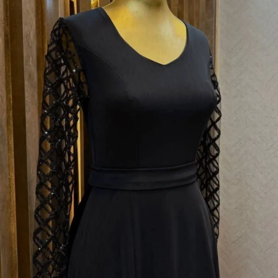 پیراهن مجلسی مشکی