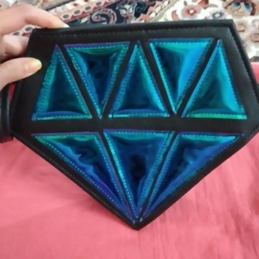کیف مدل الماس هولگرامی