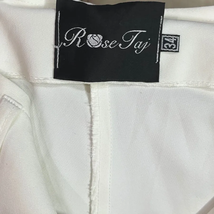 شلوار مازراتی سفید